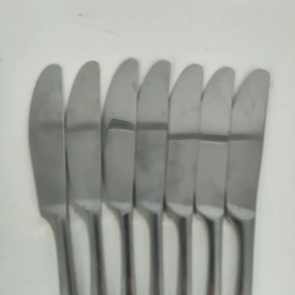 7X BK Variation V Butter Knives Dansk Designs Finland IHQ Stainless MCM